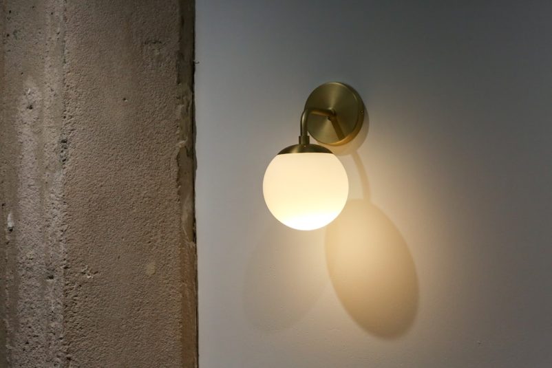 Photo Alabaster Wall Light