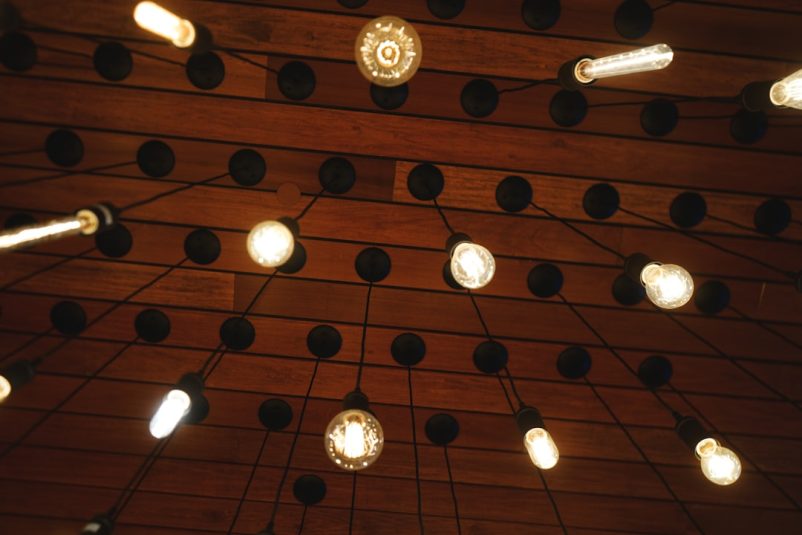 Photo LED ceiling pendant fixture