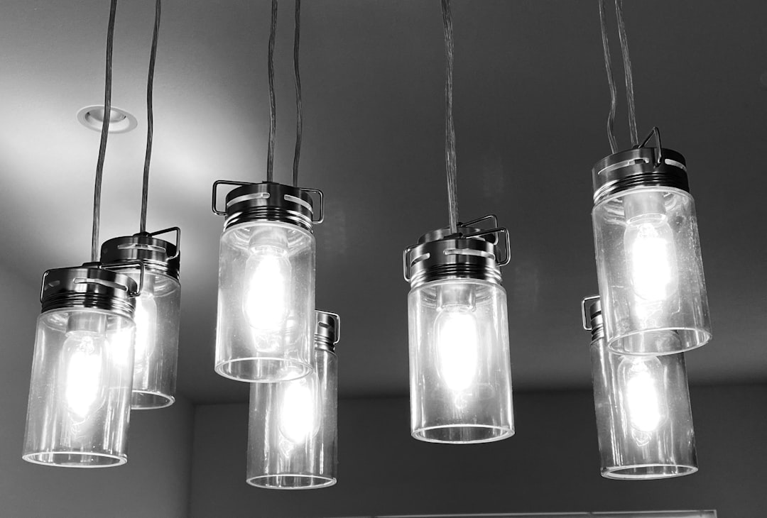 Photo acrylic pendant light